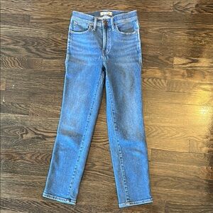 Madewell stovepipe jeans